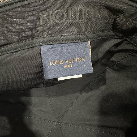 Louis Vuitton x Virgil Crystal Black / Yellow Script Hat - Picture 7 of 13